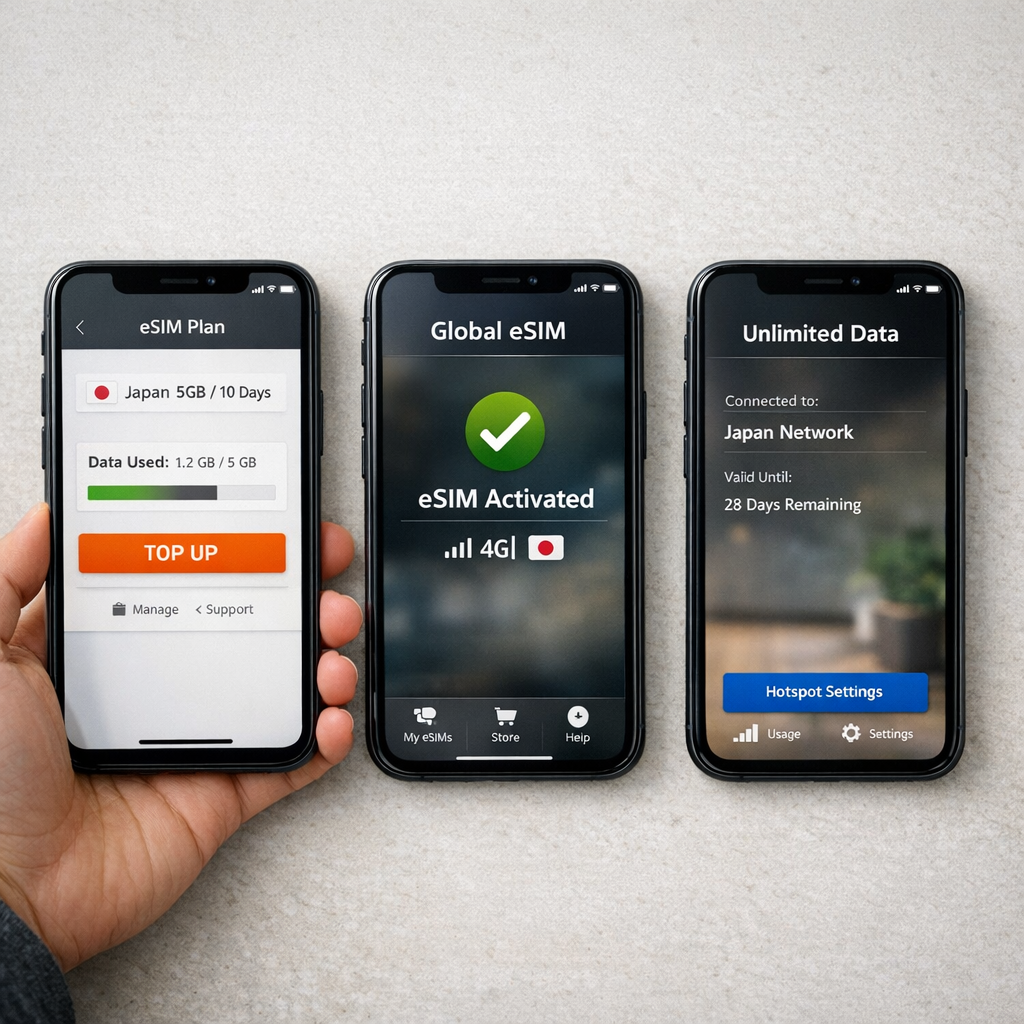Japan eSIM Providers