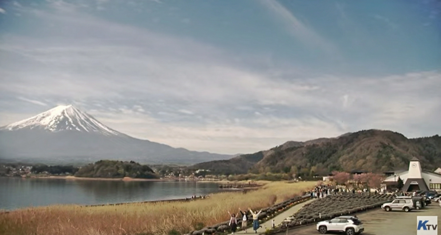 Oishi Park Mount Fuji Live Camera View
