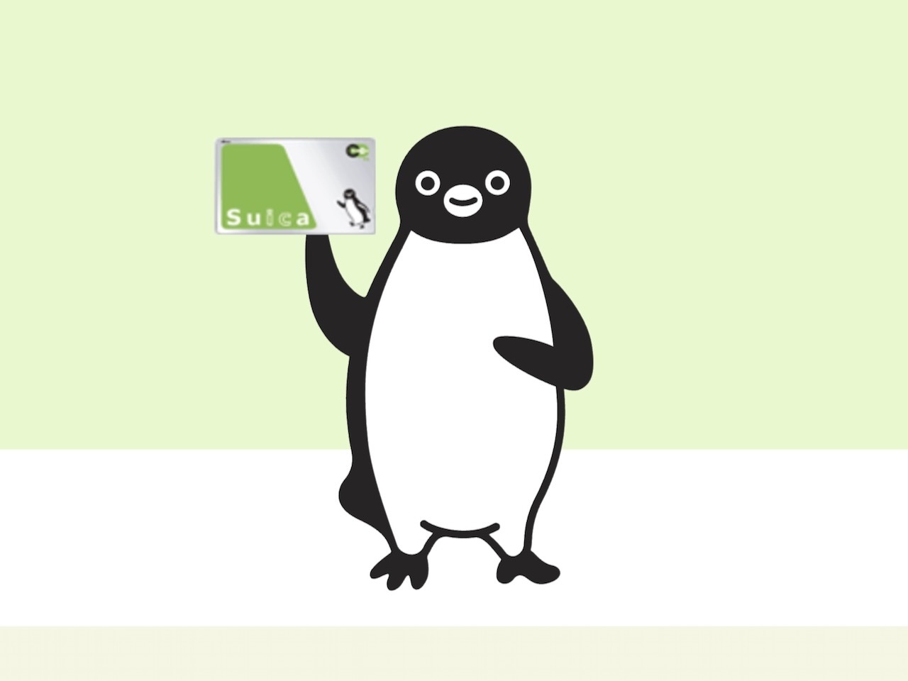 The iconic Suica Penguin mascot of JR East