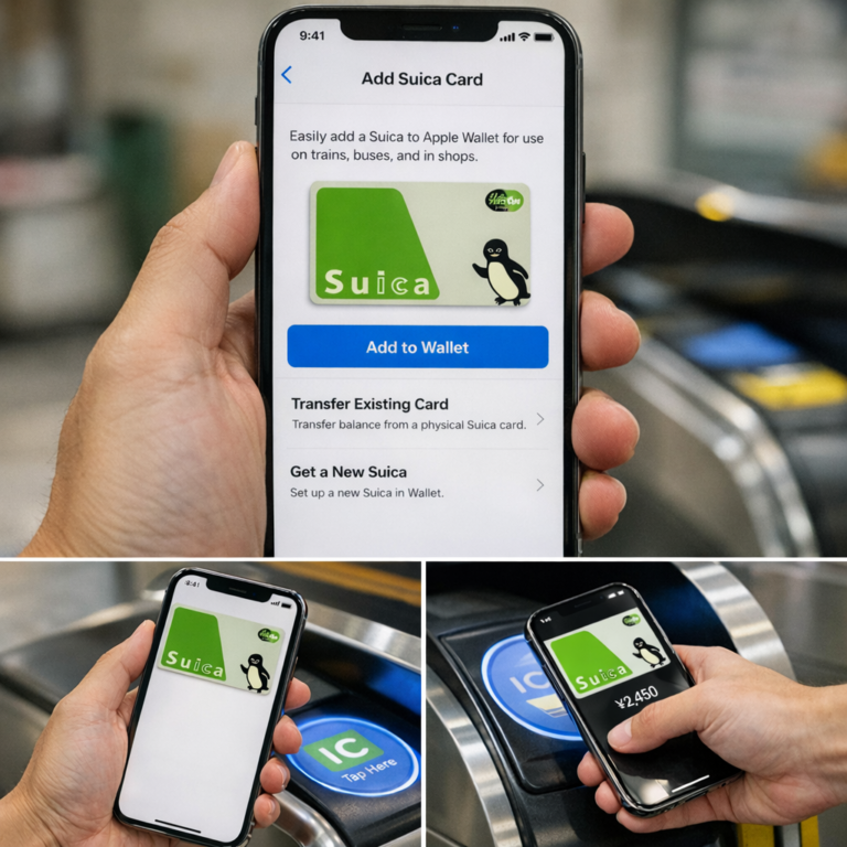 How to use Suica on Iphone in Japan 2026