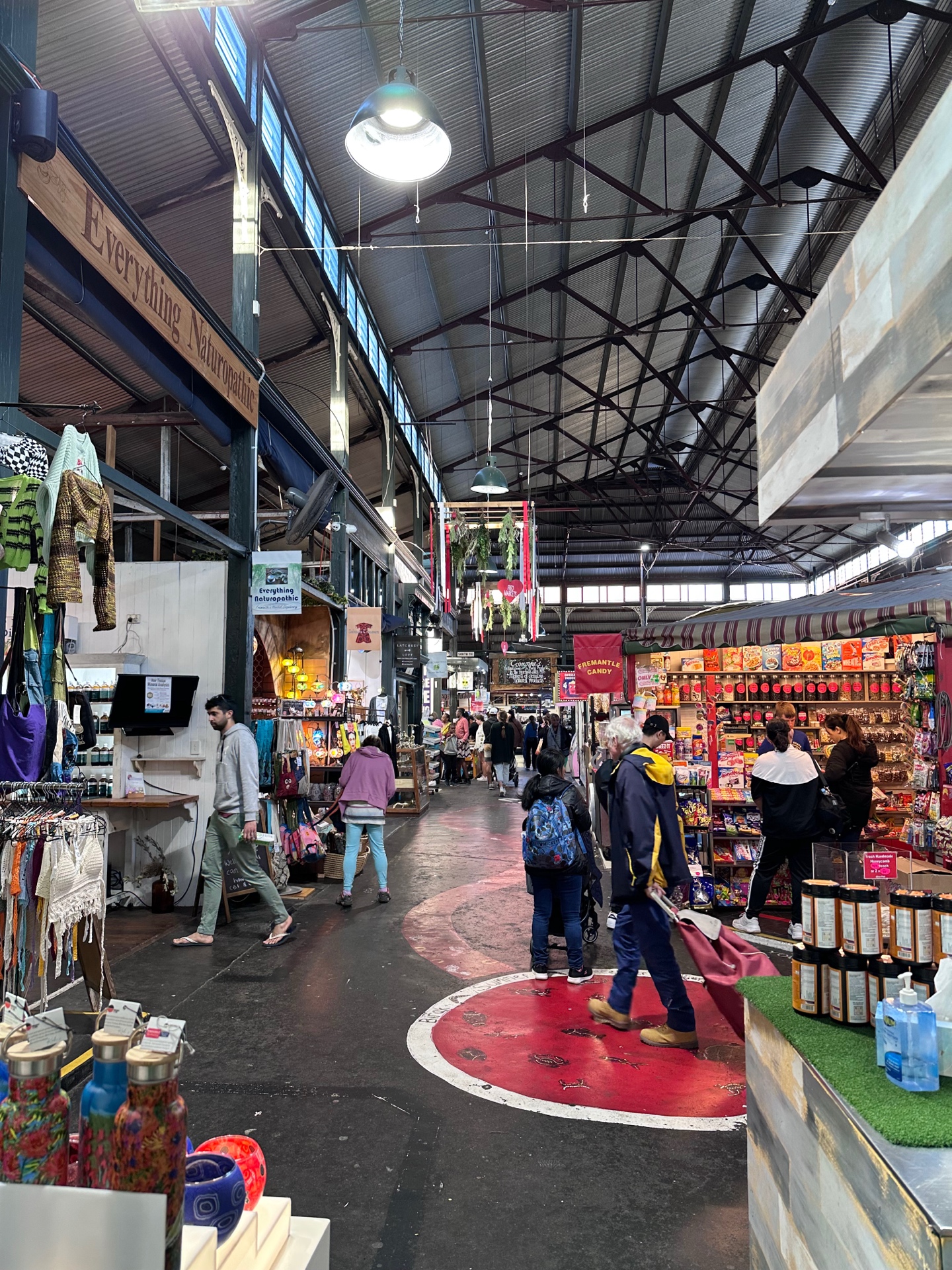Fremantle Markets Interior Stalls