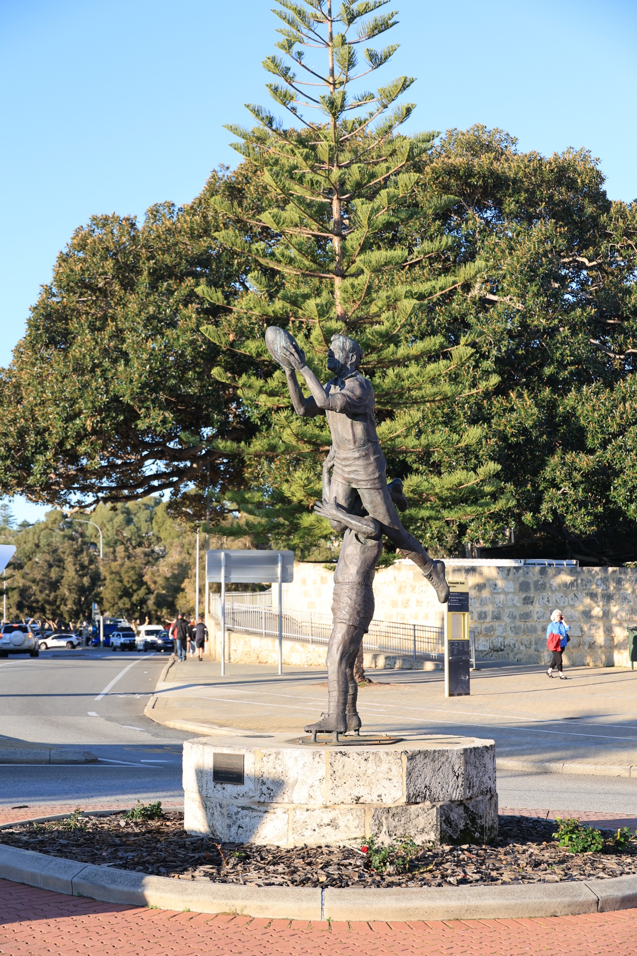 John Gerovich Statue Fremantle