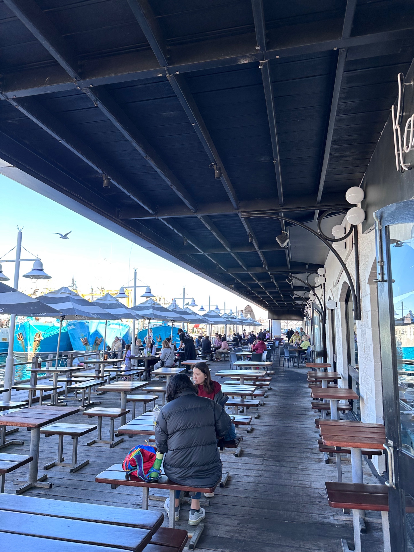 Kailis Fish Market Outdoor Seating