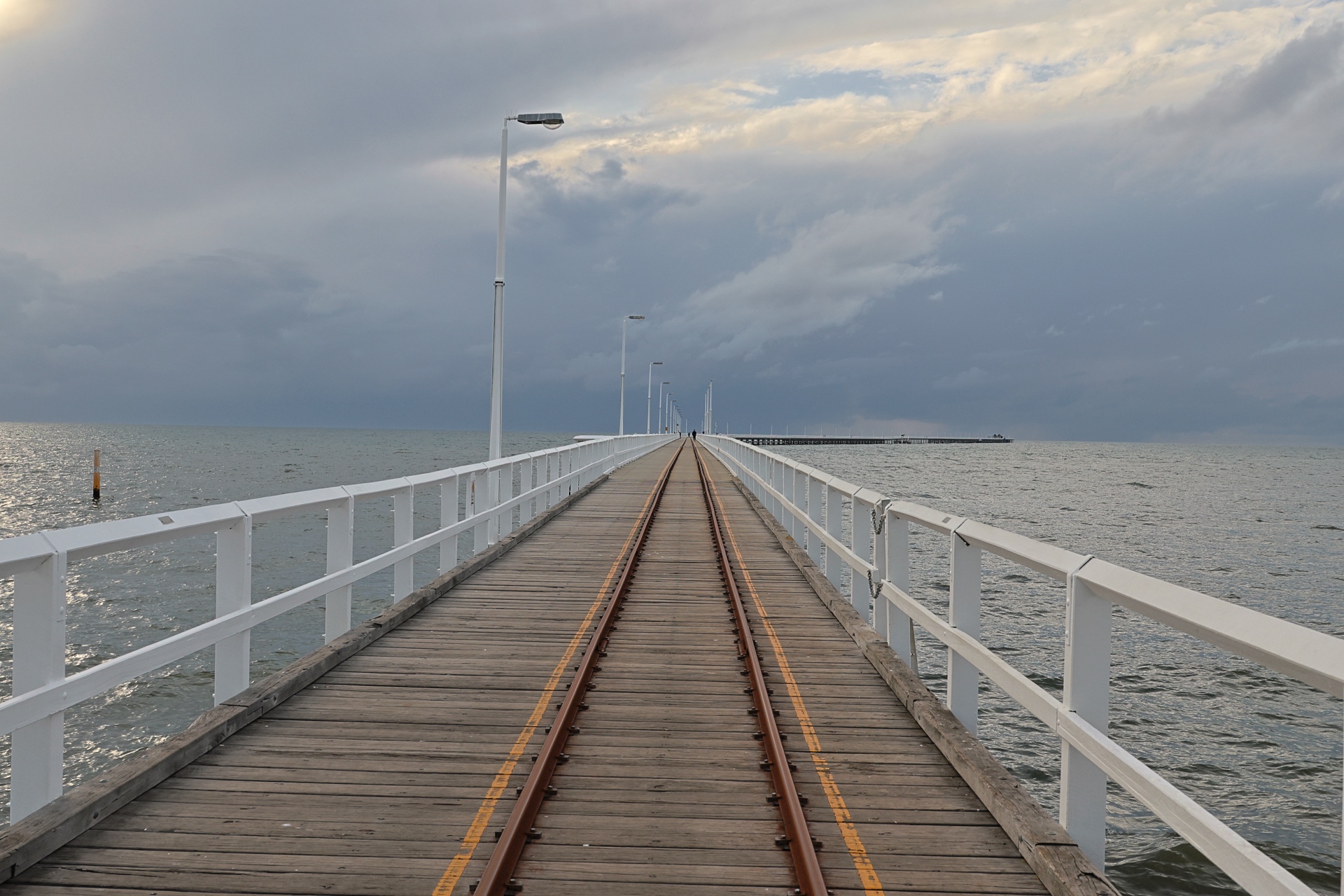 Busselton Jetty Tracks View