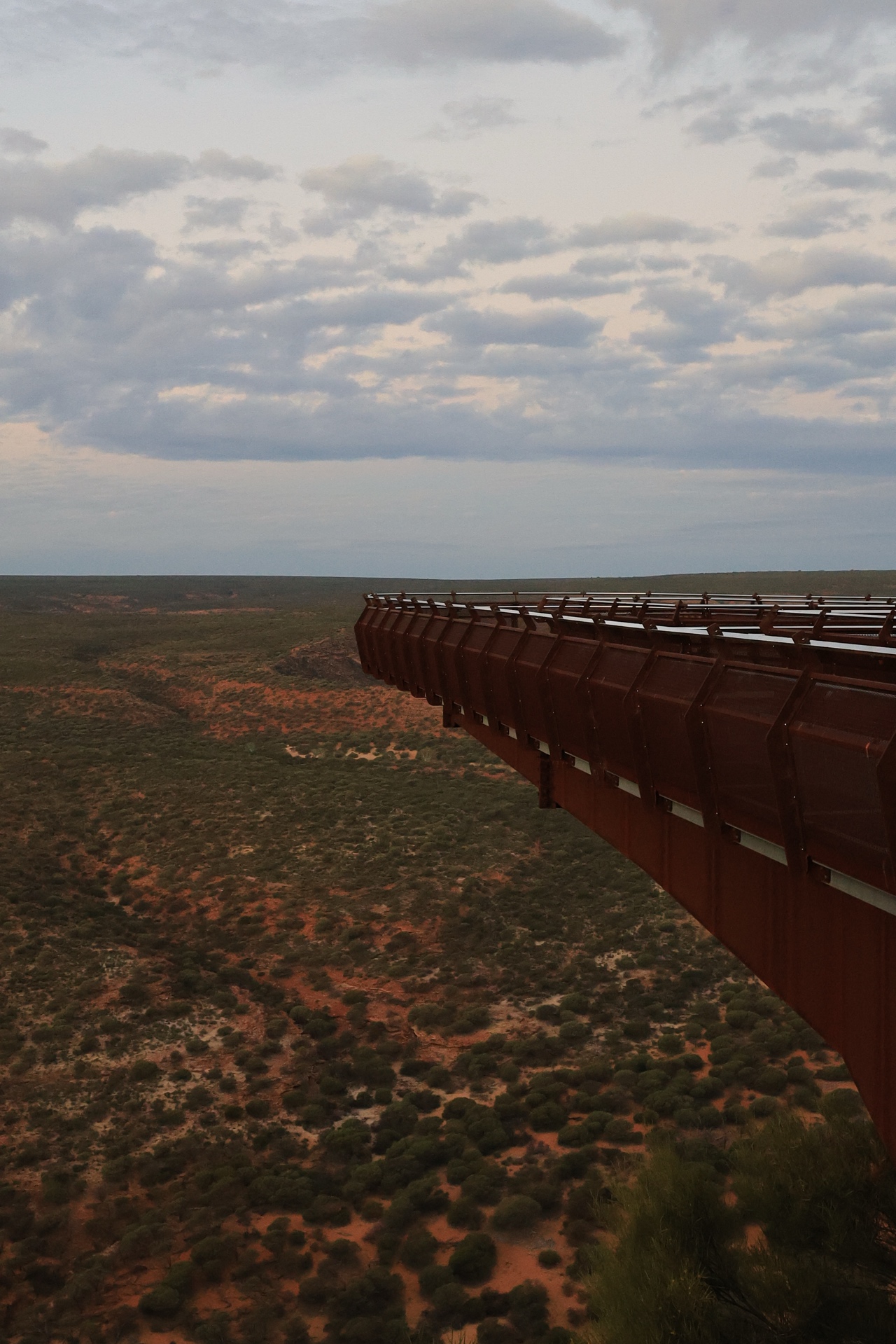 Panoramic view from Kalbarri Skywalk
