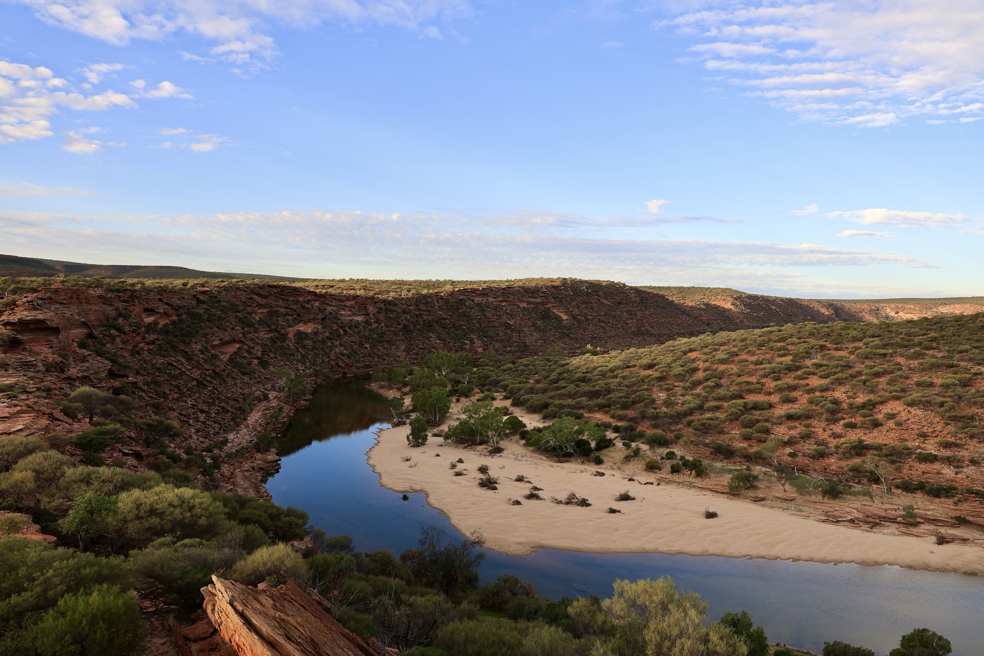 Close-up of Murchison River