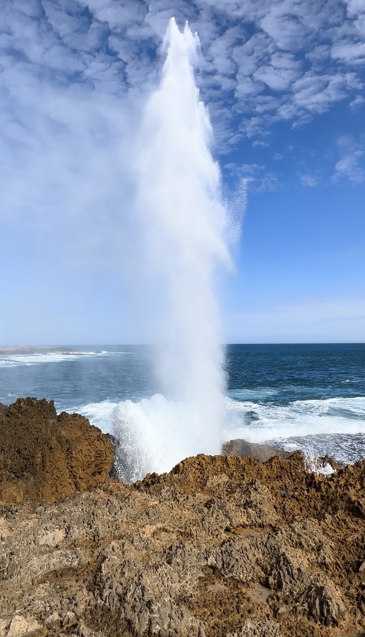 Quobba Blowhole Eruption