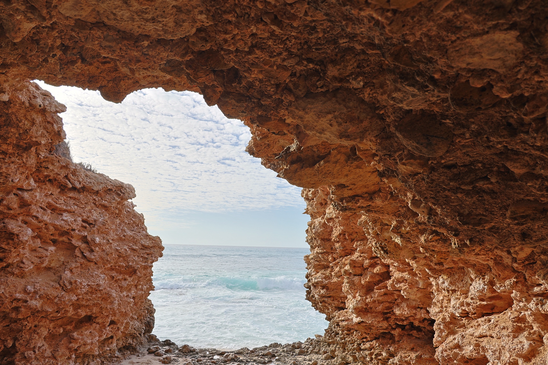Ancient Sea Cave View 1