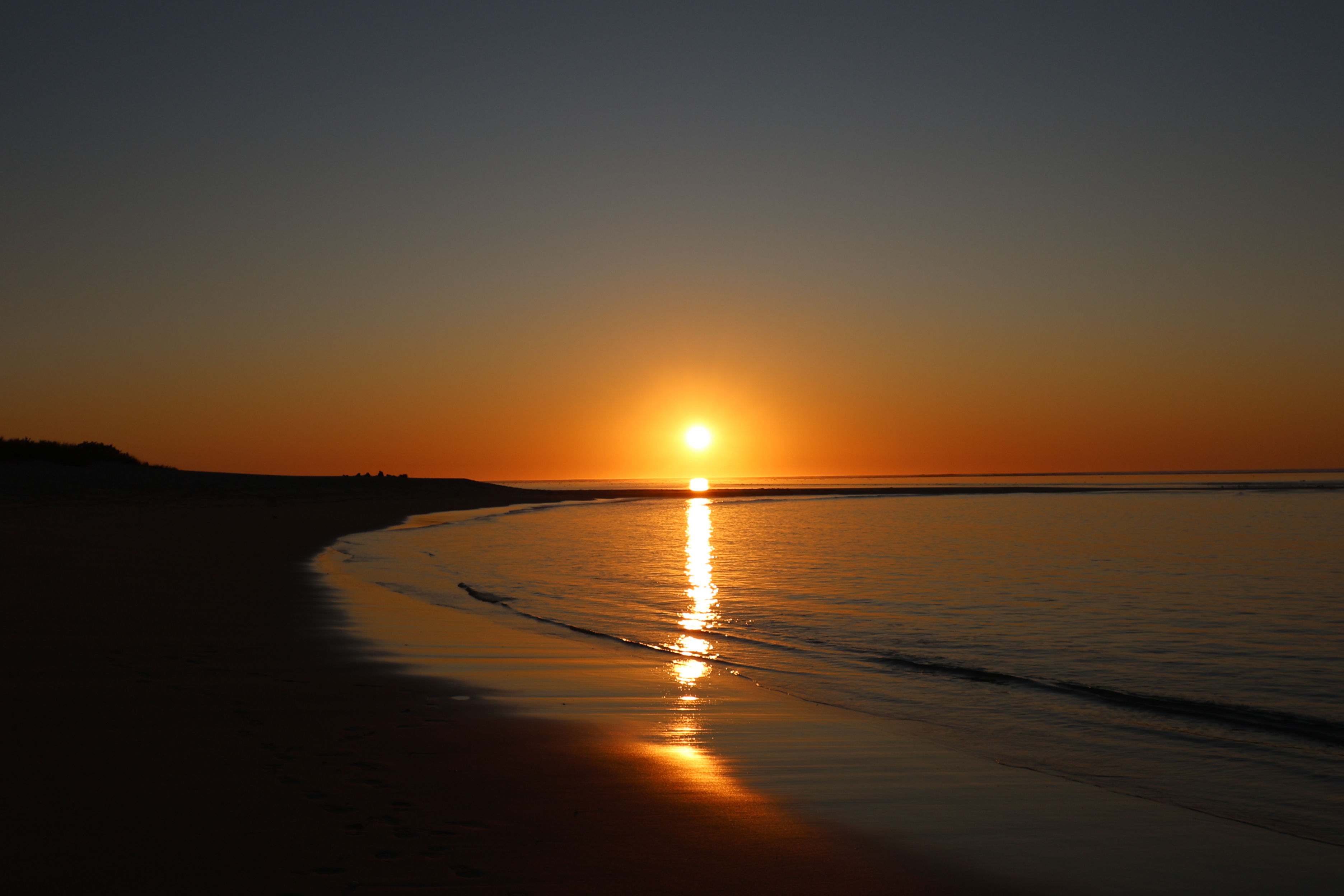Turquoise Bay Sunset Panorama