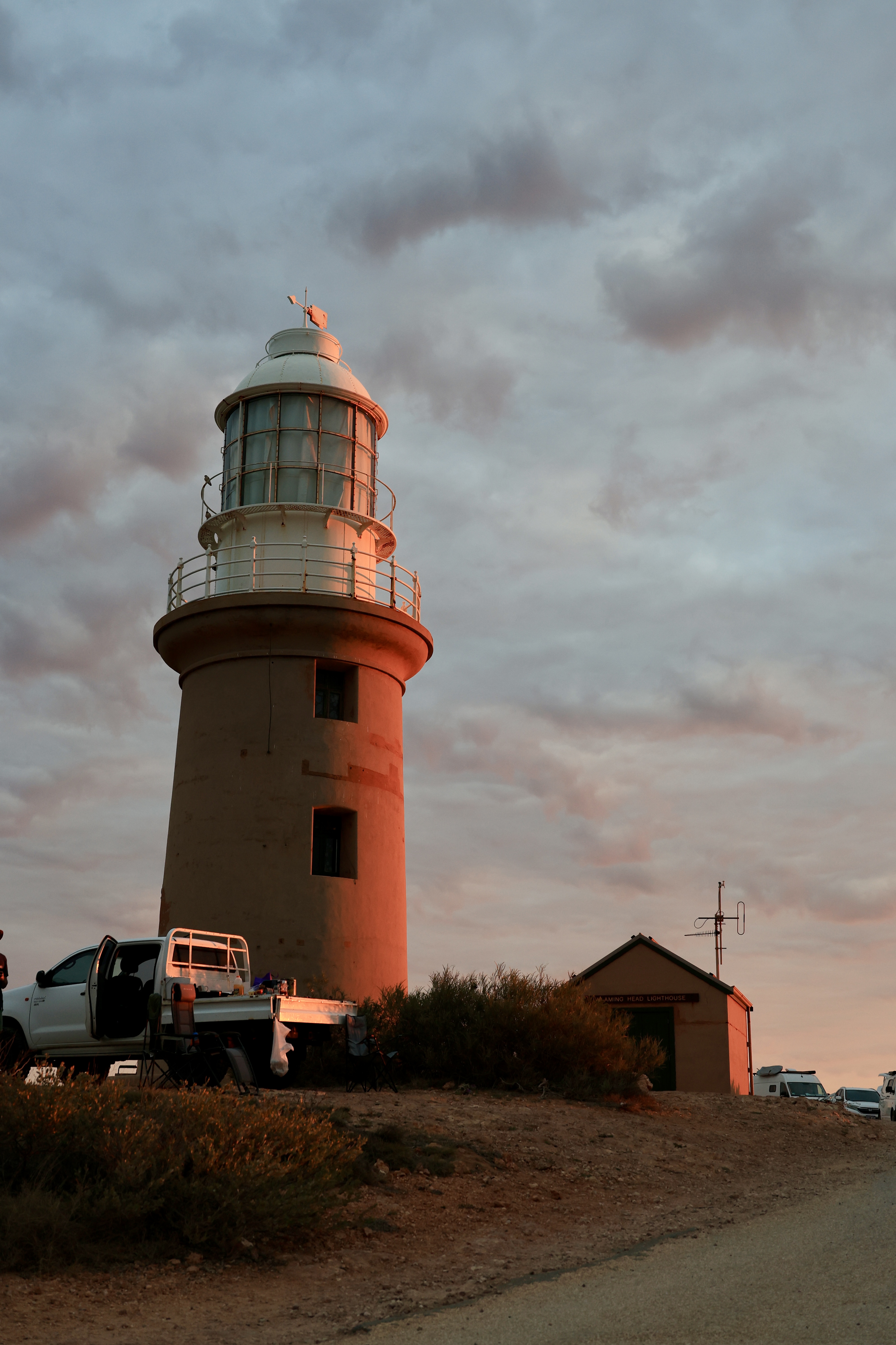 Vlamingh Head Lighthouse Sunset Glow