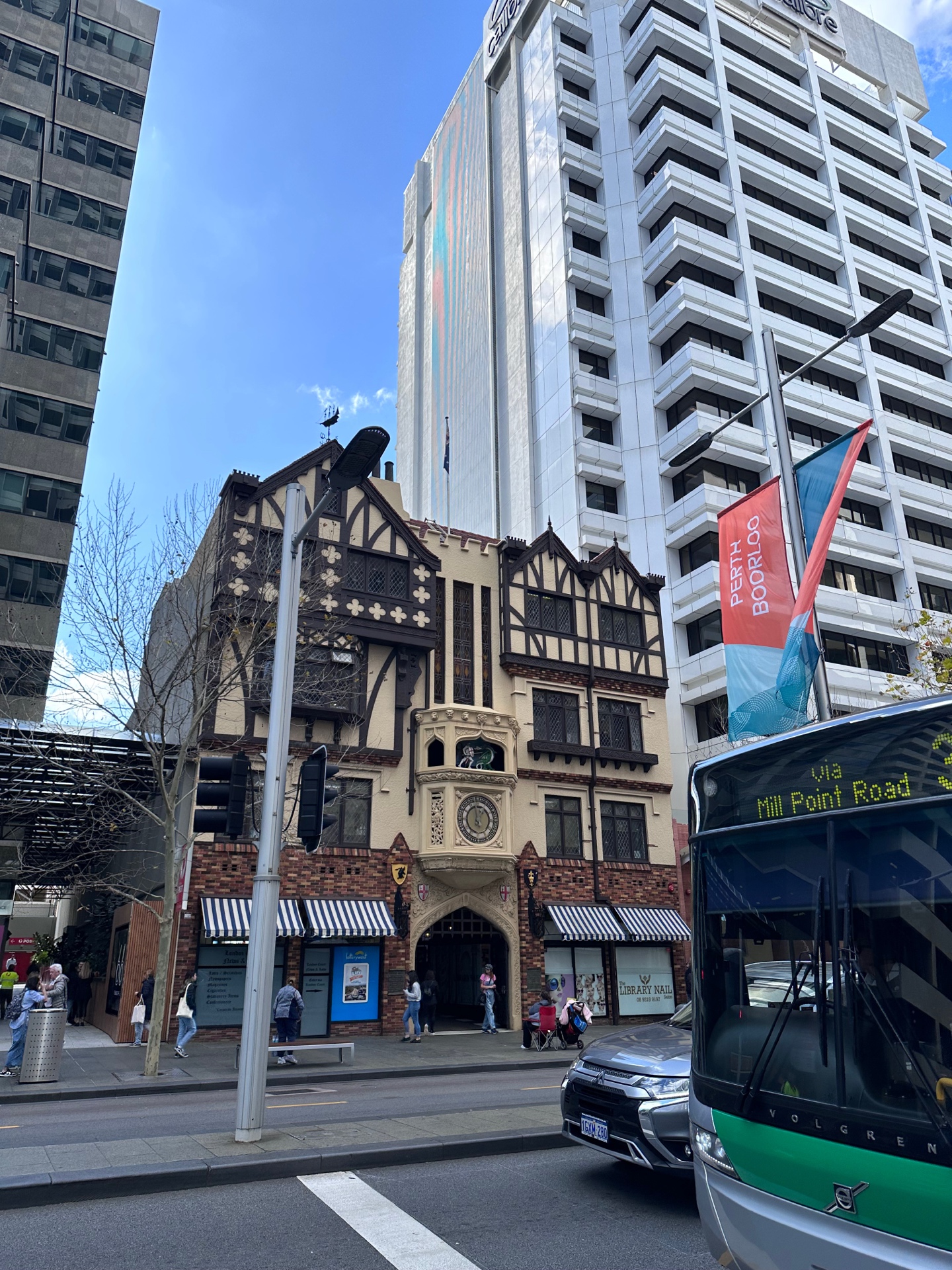 London Court St Georges Terrace entrance, Perth